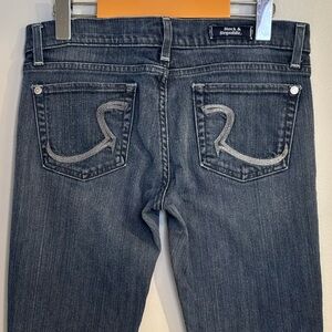 Rock & Republic| Vintage Women's Classic Dark Denim Low Rise Skinny Jeans Sz 29